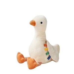 Itzy Ritzy Gracie The Goose Sweetie Snuggles Plush Stuffed Animal Kids NWT